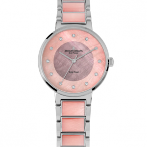 Jacques Lemans 1-2108D women’s Eco Power solar stainless steel watch